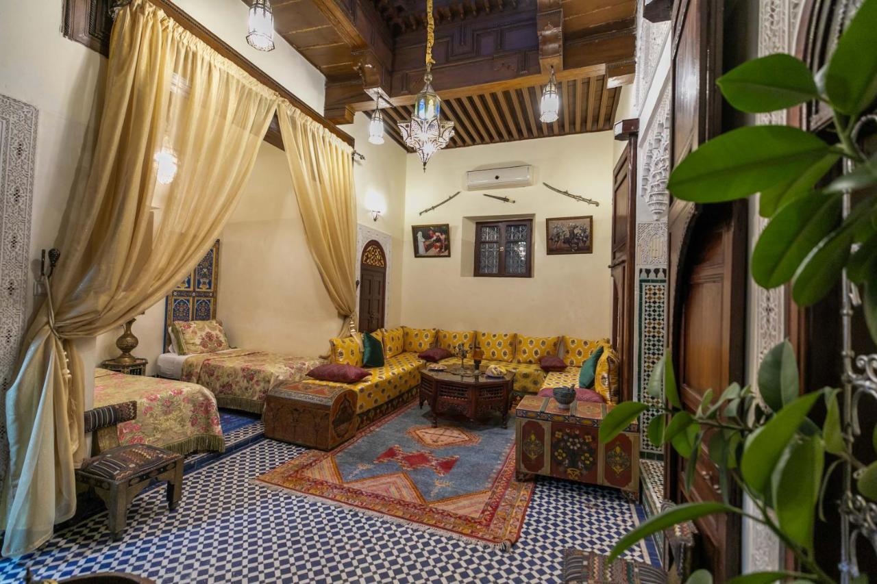 Riad Avec Terrasse Privee Et Piscine Partagee A 300M Fès Dış mekan fotoğraf