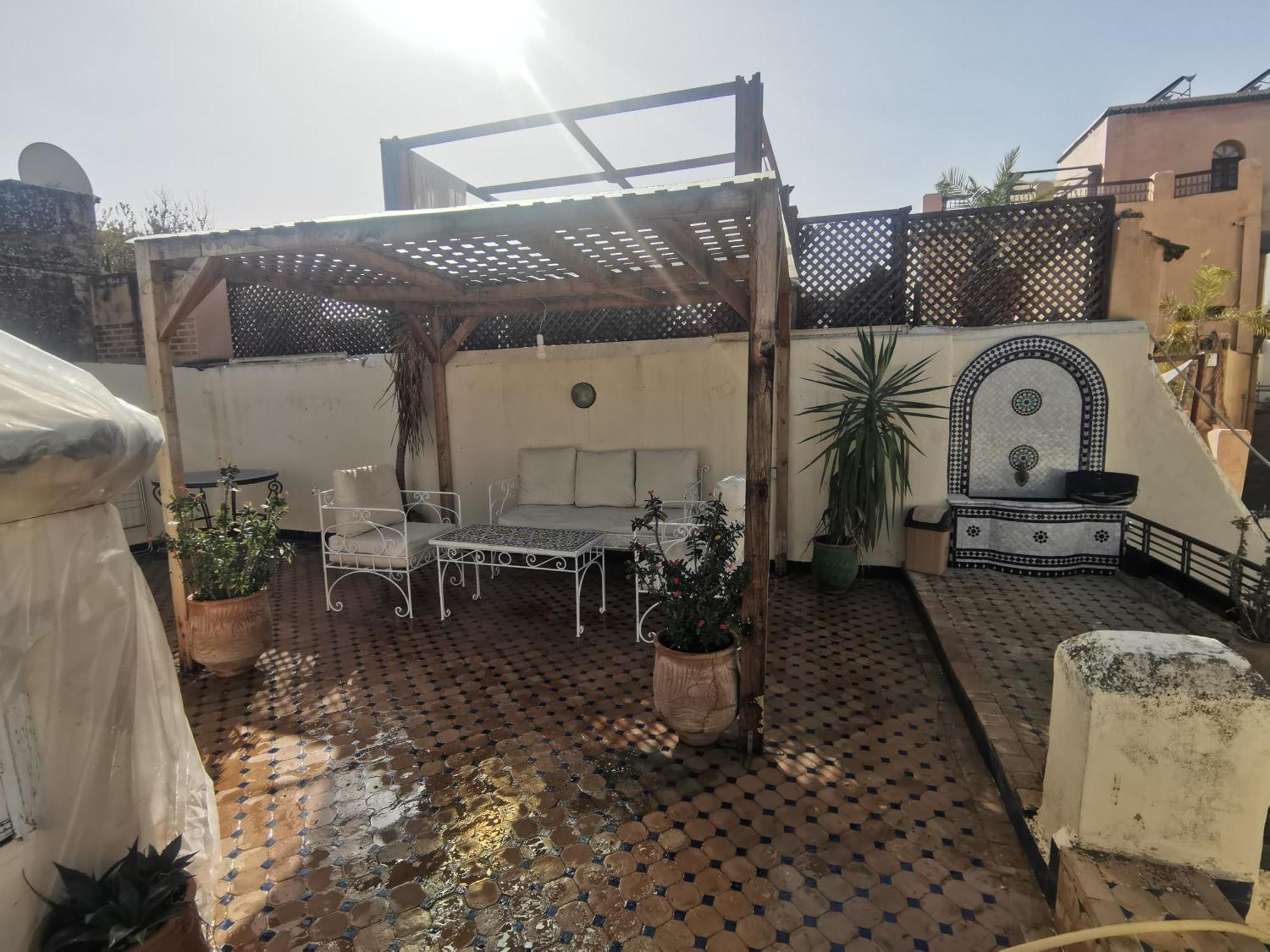 Riad Avec Terrasse Privee Et Piscine Partagee A 300M Fès Dış mekan fotoğraf