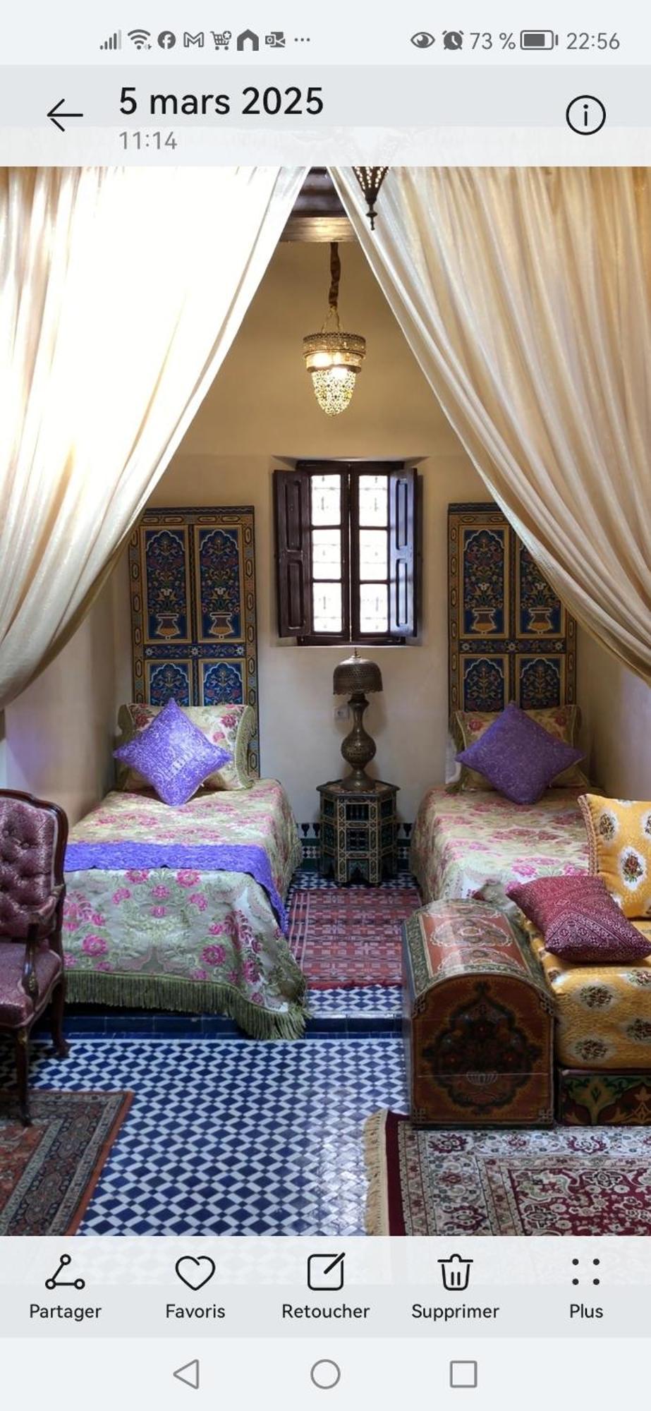 Riad Avec Terrasse Privee Et Piscine Partagee A 300M Fès Dış mekan fotoğraf